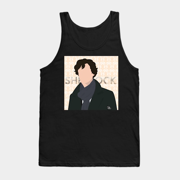 Sherlock Holmes Tank Top by kcmamede